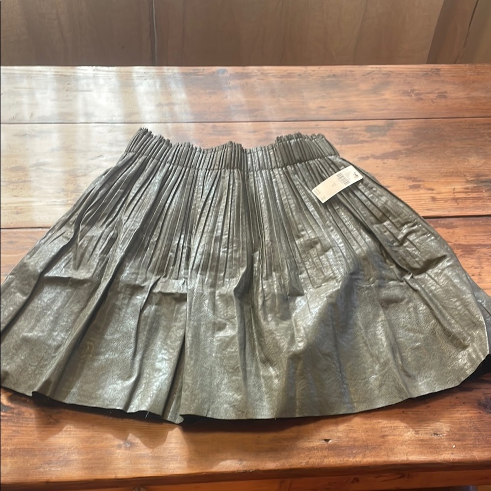 Anthropologie Pleated Skirt